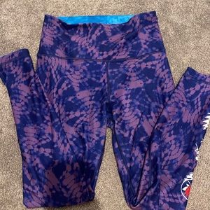 Peloton Grateful Dead Tie Dye leggings size M
